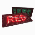 Modul Paparan LED Warna Merah Tunggal P10